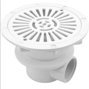 Floor Drain Pool Main Drain Cover White Swimming Pool Drain Floor Drain